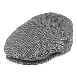 Extra Large Herringbone Flat Cap