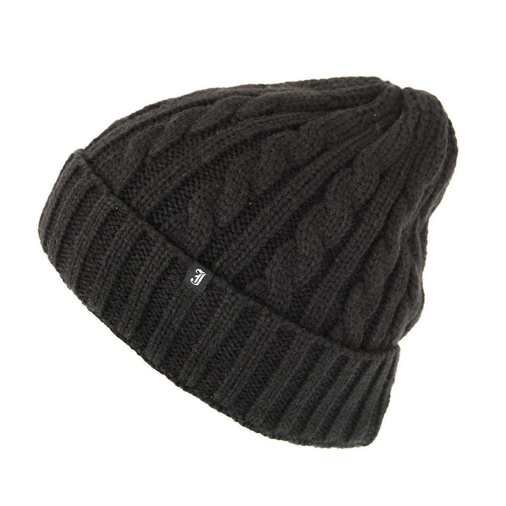 Knitted Beanie Cable Design