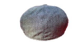 Extra Large Herringbone Newsboy Cap