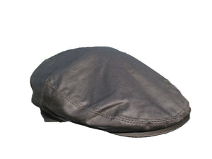 Extra Large Waxed Waterproof Flat Cap