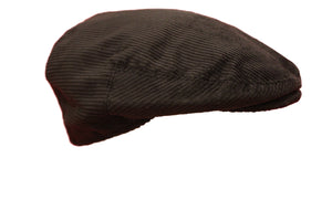 Extra Large Corduroy Flat Cap