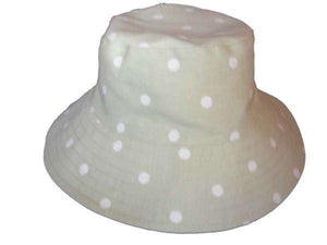 Ladies Spotty Sun Hat